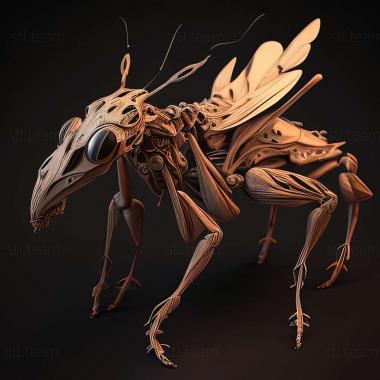 3D model Ichneumon haladai (STL)